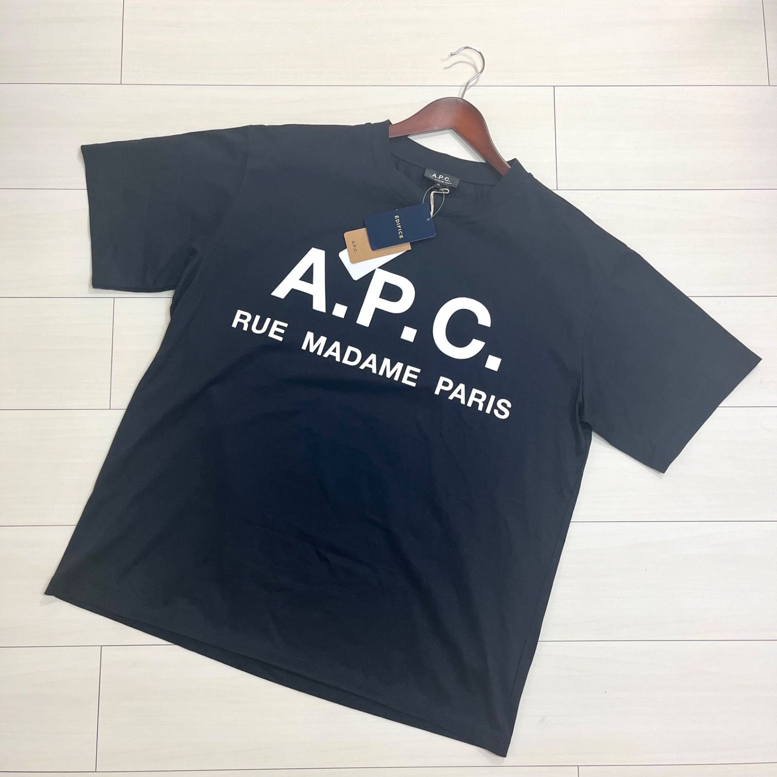 新品】APC EDIFICE 別注 オーバーサイズ ロゴプリント Tシャツ