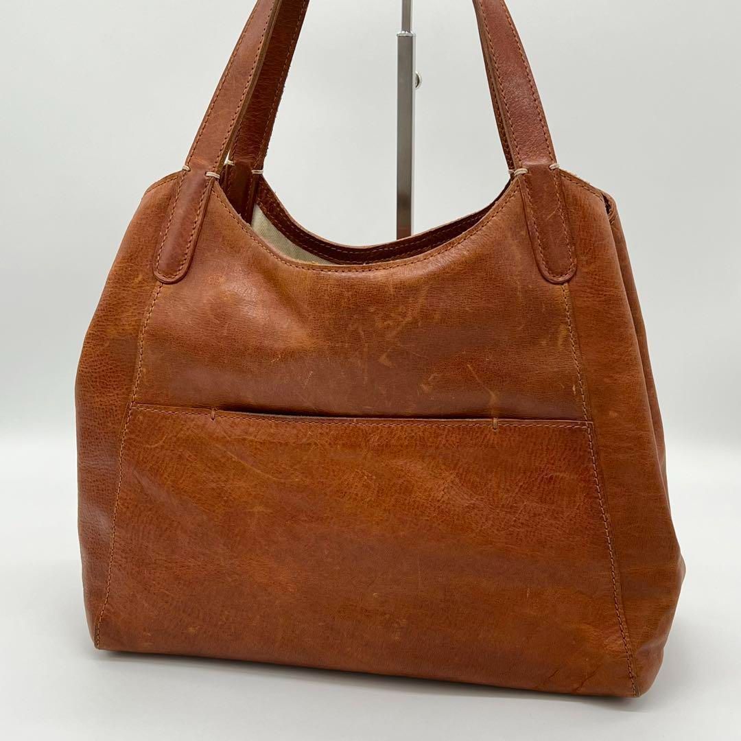 ✨️良品✨️genten オールレザー ハンドバッグ ミニトート