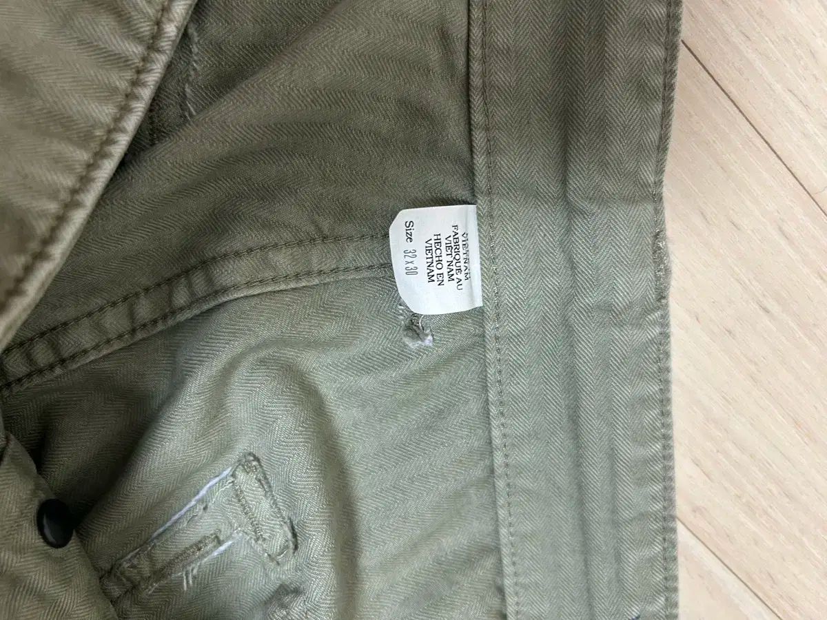 rrl ヘリンボーン ファティーグ パンツ