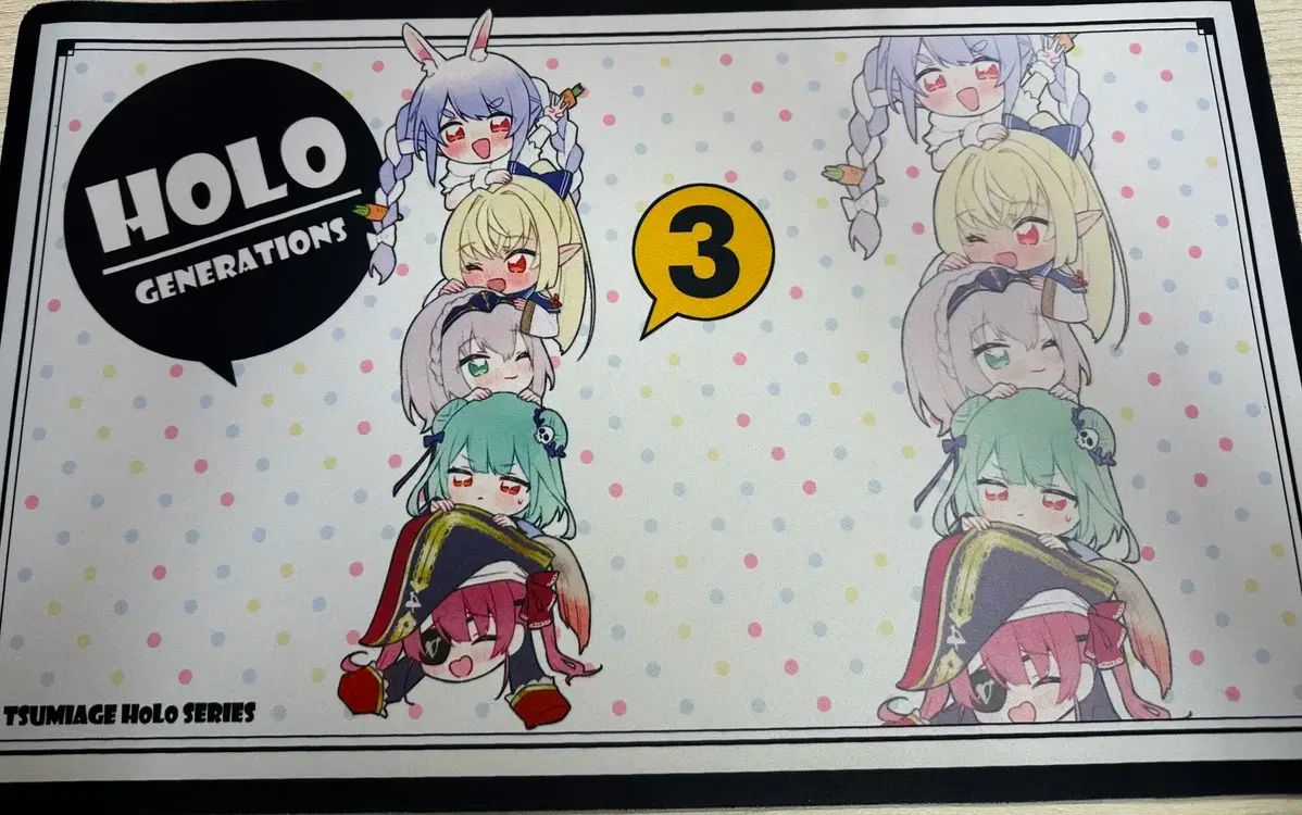 沙花叉クロヱ 猫耳 プレイマット 超貴重】ホロライブ 沙花叉クロヱ クロエ