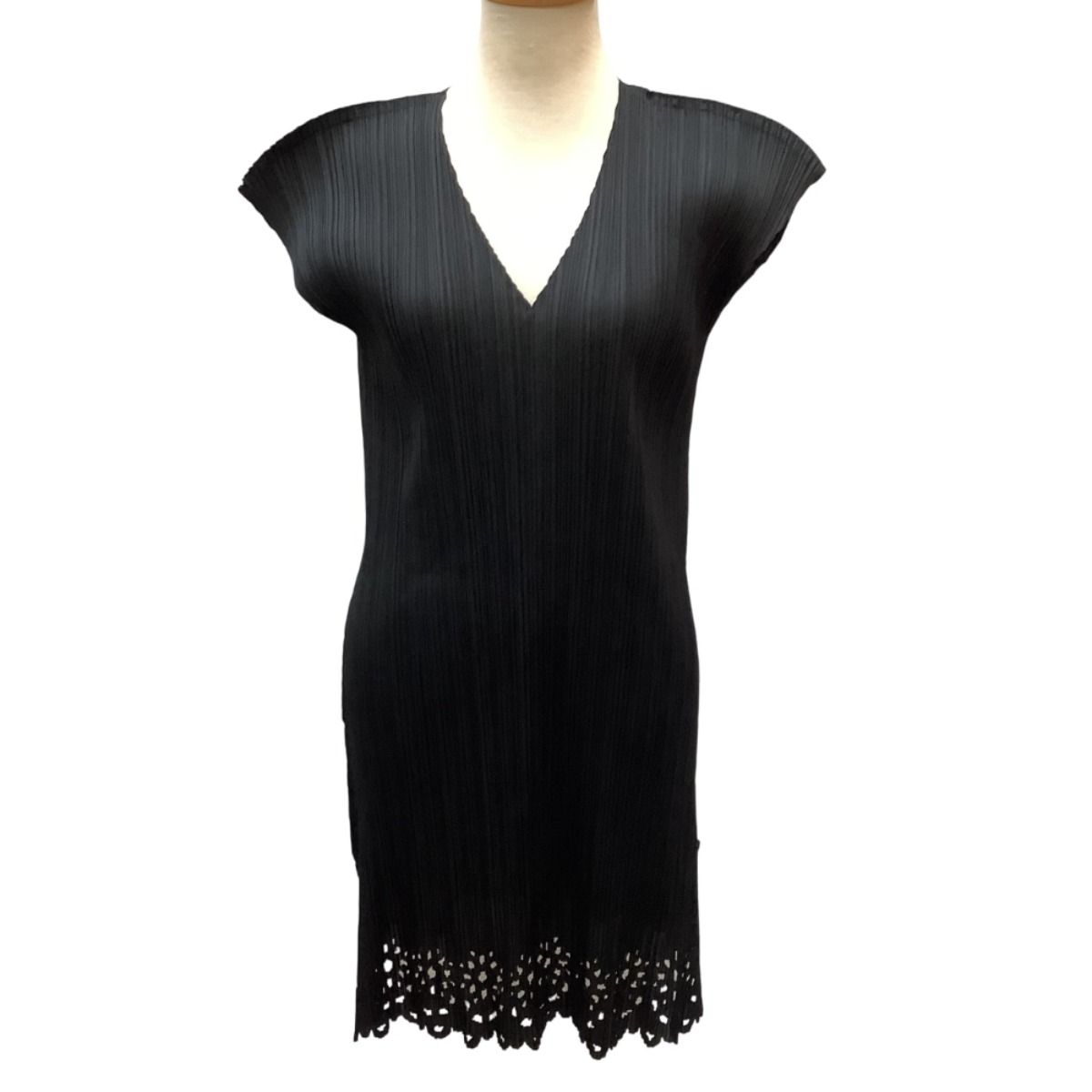 ♪♪ISSEY MIYAKE イッセイミヤケ PLEATS PLEASE 変形 チュニック SIZE 3 PP11-JT706 ブラック