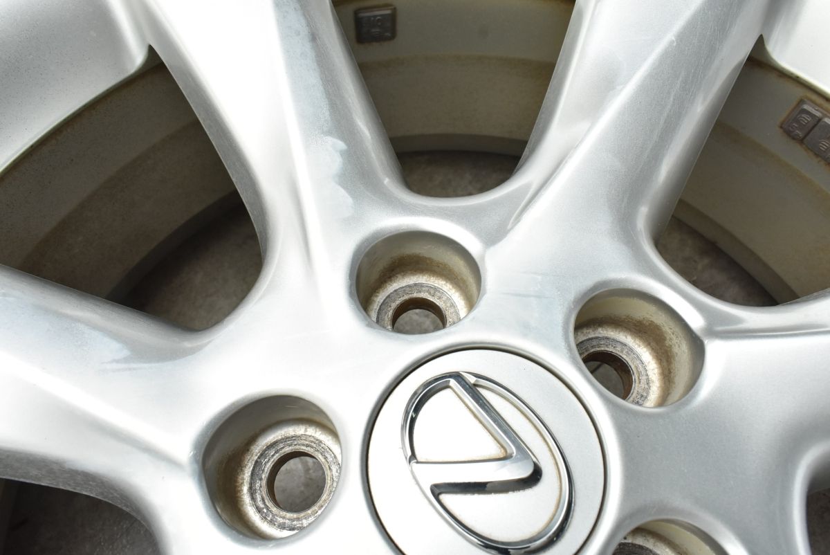 レクサス RX 純正 19in 7.5J+35 PCD114.3 4本セット ハリアー 