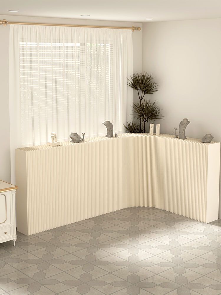 ディスプレイラック 展示台 陳列台 組立不要 折りたたみ長さ2-3ｍ高さ118㎝ ディスプレイラック 展示台 陳列台 長さ2-3m高さ118組立不要