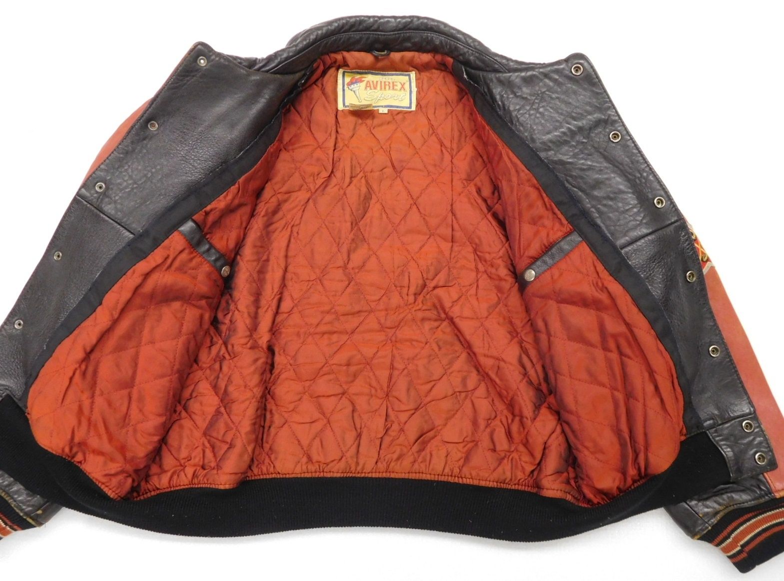 AVIREX アヴィレックス レザージャケット D-TK 9056 韓国製 size:L