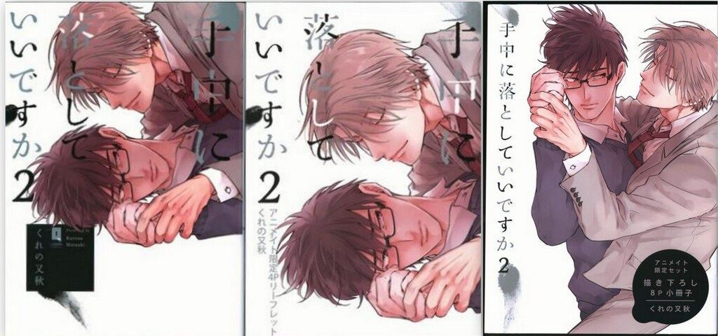 くれの又秋 手中に落としていいですか 2020アニメイトブックフェア8P小冊子 くれの又秋 手中に落としていいですか 2020アニメイトブックフェア8P