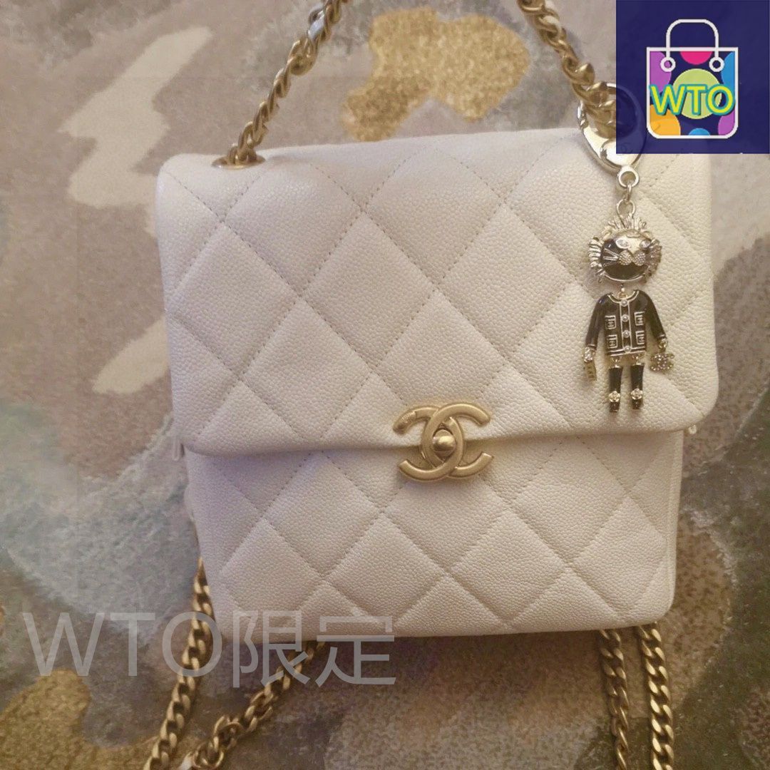 今日特価】Chanel 水鑽入り ライオンデザイン バッグ