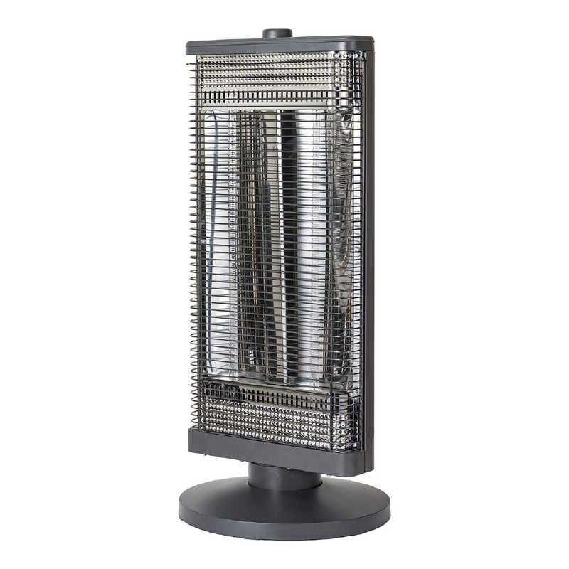 シィーネット フラッシュカーボンヒーター グラファイト式 900W シィー ネット 首振り機能 グレー CDGM600GY 未開梱