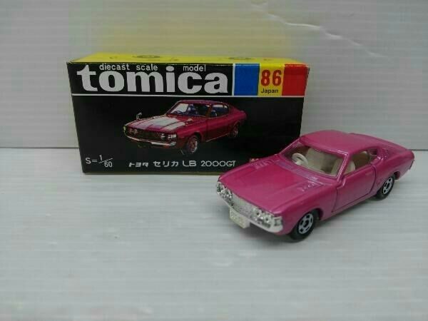 現状品 トミカ No.86 トヨタ セリカ LB 2000GT(パープル) 復刻版黒箱