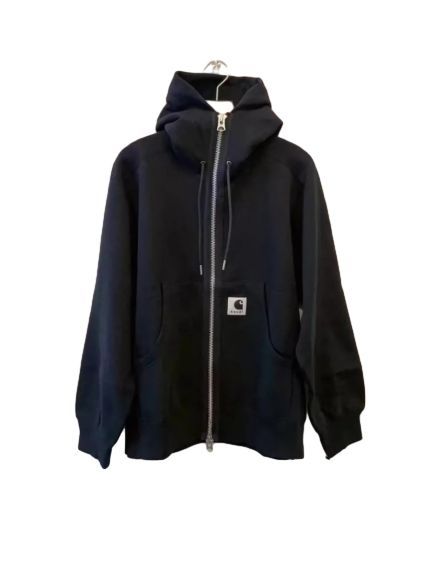 Sacai Carhartt WIP 23aw Hoodie Black カーハートフーディーブラック ...