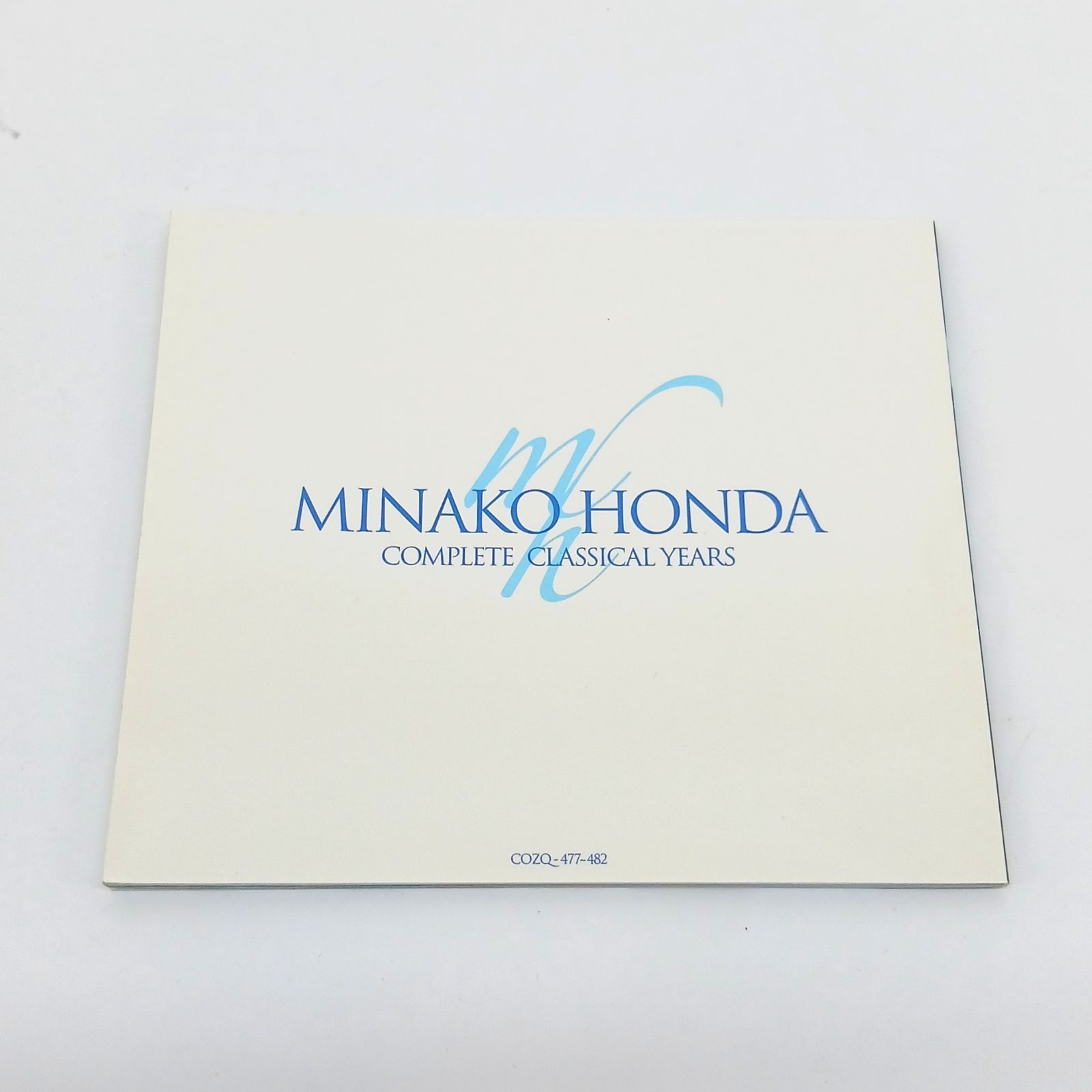 本田美奈子 コンプリート・クラシカル・イヤーズ MINAKO HONDA