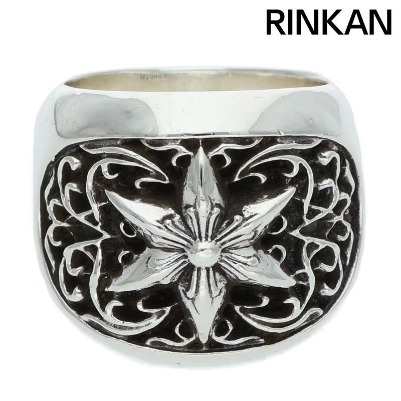 クロムハーツ CLSSC OVAL STAR クラシックオーバルスター シルバーリング メンズ 22.5号