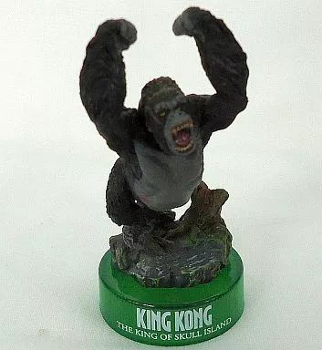 中古】ペットボトルキャップ 2.髑髏島の覇王 「キング・コング 海洋堂