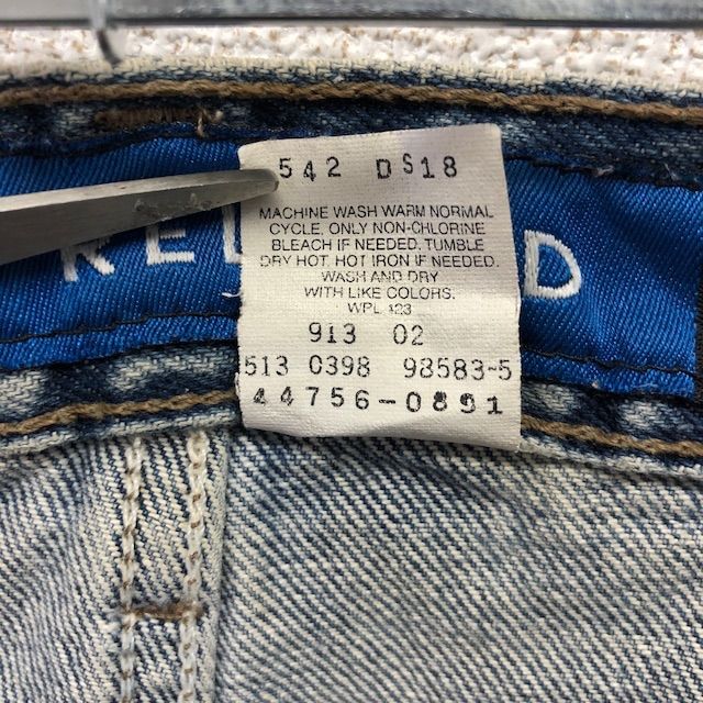7389.90s USA製 リーバイス シルバータブ デニムパンツ 38×32