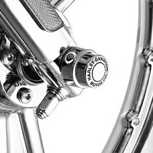 MOTOR フロントアクスルナットキットカバー　ハーレー純正パーツ