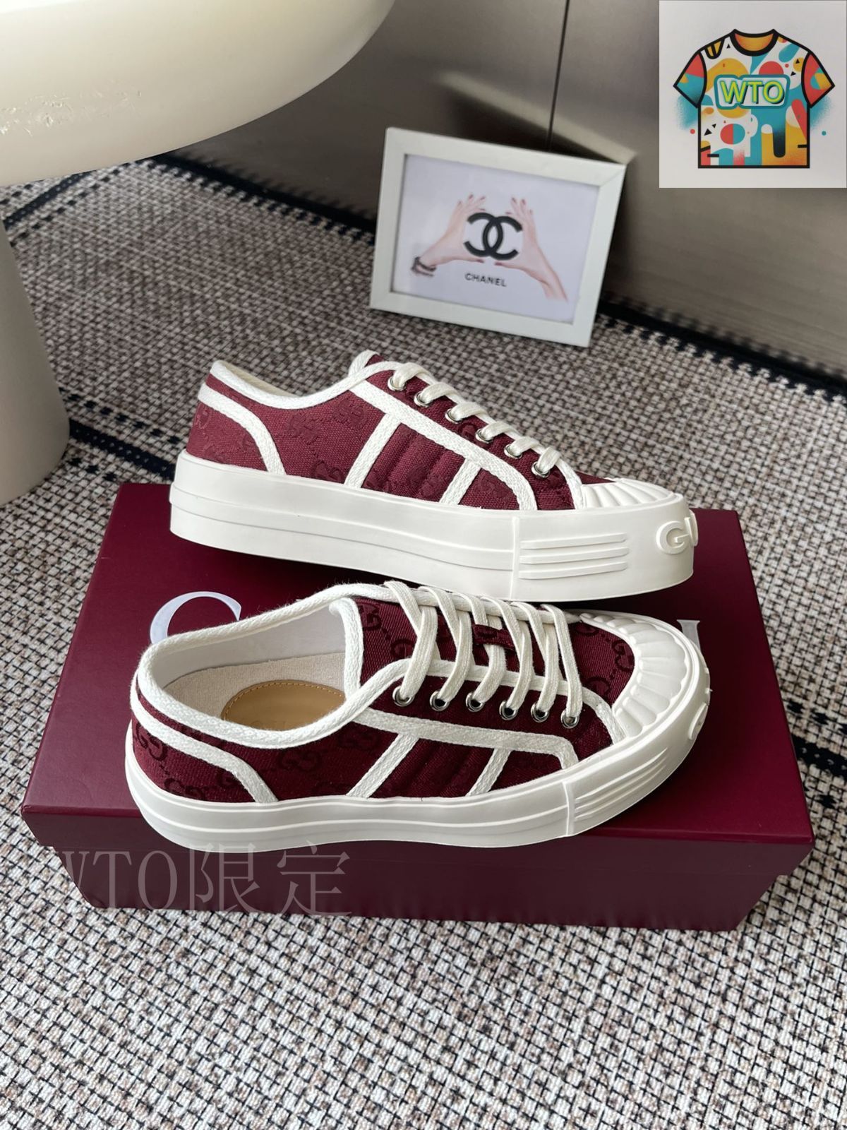 Gucci GG キャンバスシューズ カジュアルシューズ04 WWW_NOITHATQUANGTHANH_NET