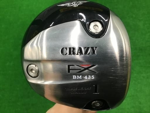 中古】 CRAZY FX BM-435 1W ドライバー DR 純正特注シャフト