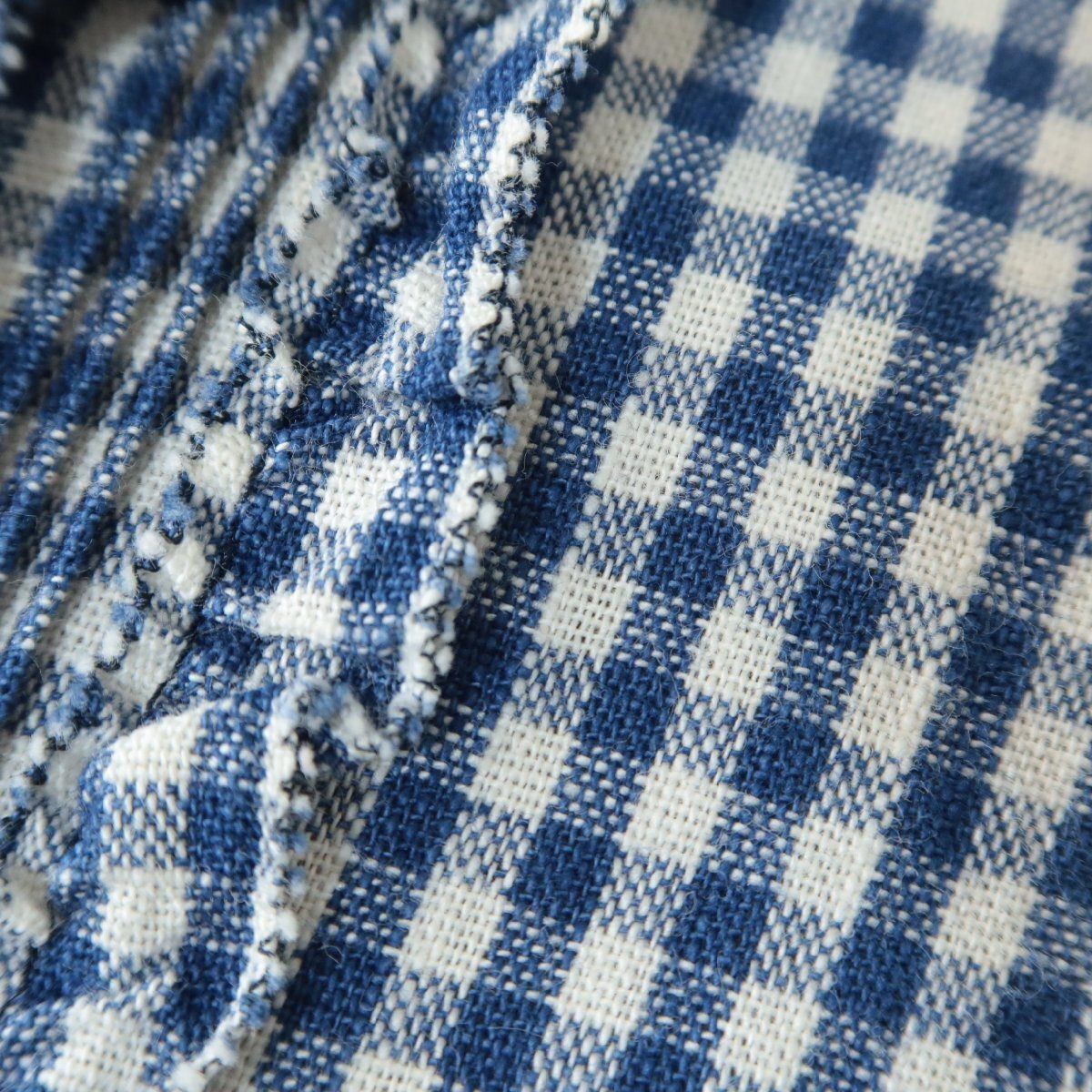 ピンクハウス☆フェミニンな長袖ワンピース 大人可愛いギンガム