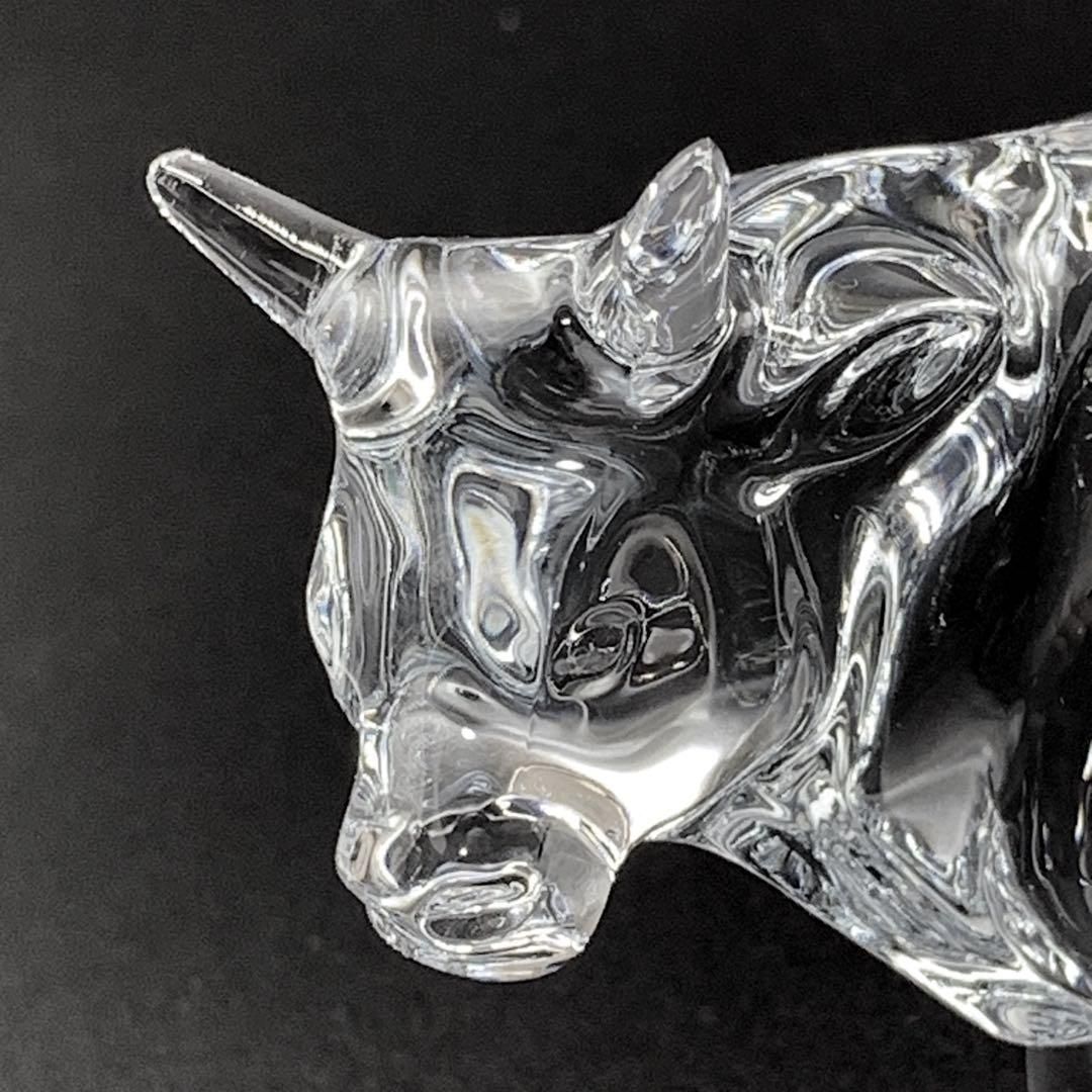 Baccarat バカラ Zodiac ゾディアック 干支 丑 牛 クリスタル フィギュ