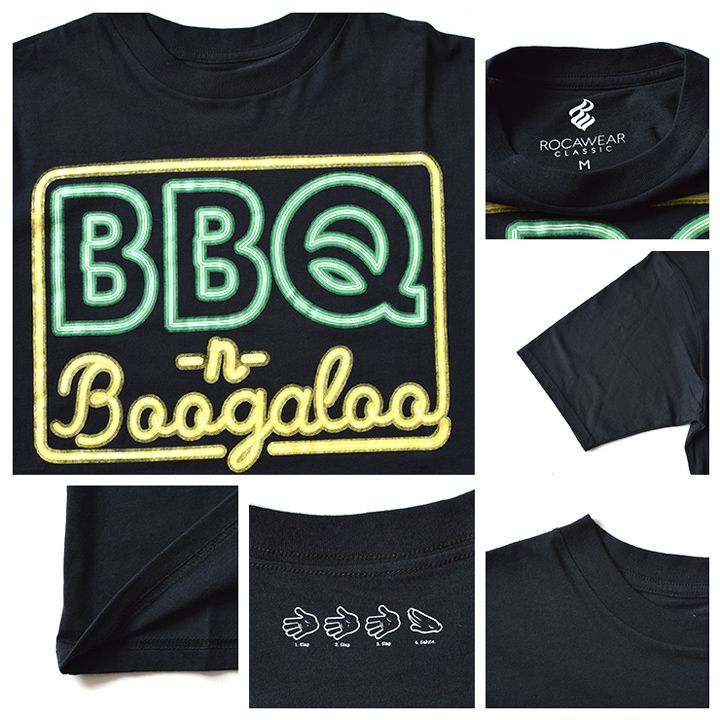 ROCAWEAR Tシャツ 半袖 メンズ レディース 男女兼用 白 Mサイズ