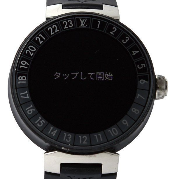 箱保付 LOUIS VUITTON ルイヴィトン タンブール ホライゾン QA051Z スマートウォッチ メンズ