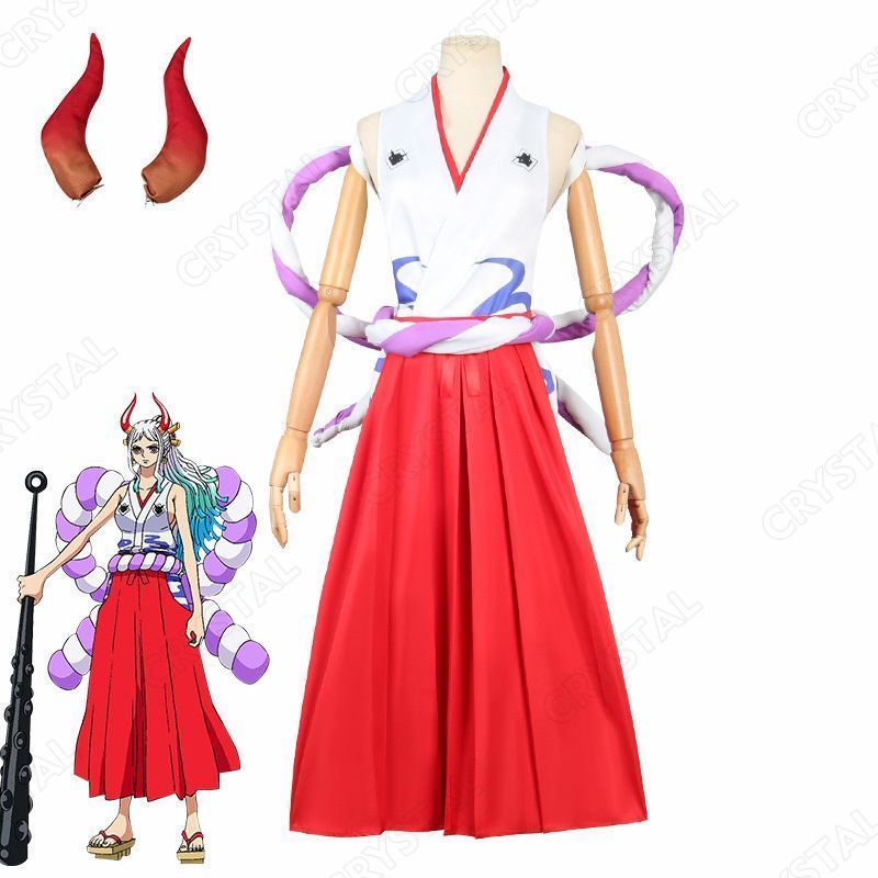ONE PIECE ヤマト コスプレ ワンピース コスプレ衣装 ワノ国 Cosplay 和服 演出服 変装 仮装 日常服 アニメ 祭り 学園祭 文化祭 漫遊展 ハロウィン クリスマス コスチューム