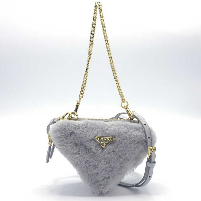 PRADA プラダ　ミンク　ムートンバッグ org.jpg