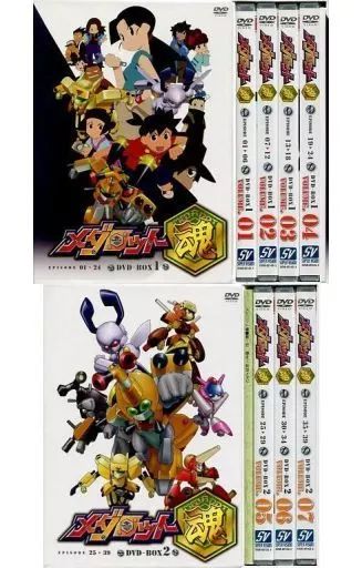 中古】アニメDVD メダロット魂 DVD-BOX 全2BOXセット - メルカリ