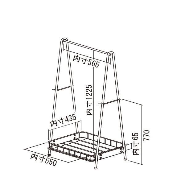 弘益 KOEKI MASH ビーワイケージ ハンガー ホワイト BCH600WH MARWIL-DEMENAGEMENTS_CH