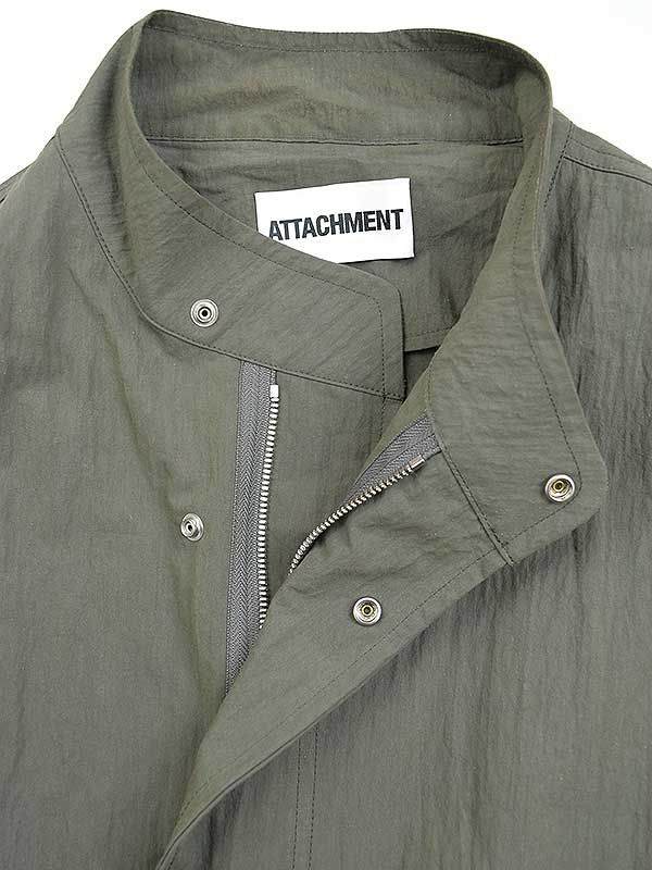 ATTACHMENT アタッチメント 23SS CO/NY WEATHER CLOTH FIELD COAT