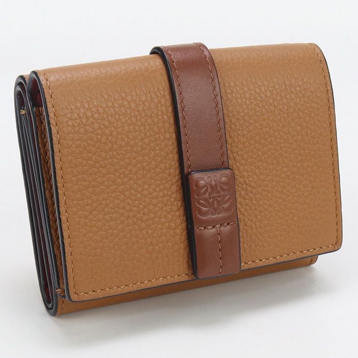 LOEWE ロエベ トライフォールド ウォレット LO90959 三折財布 カーフ レディース