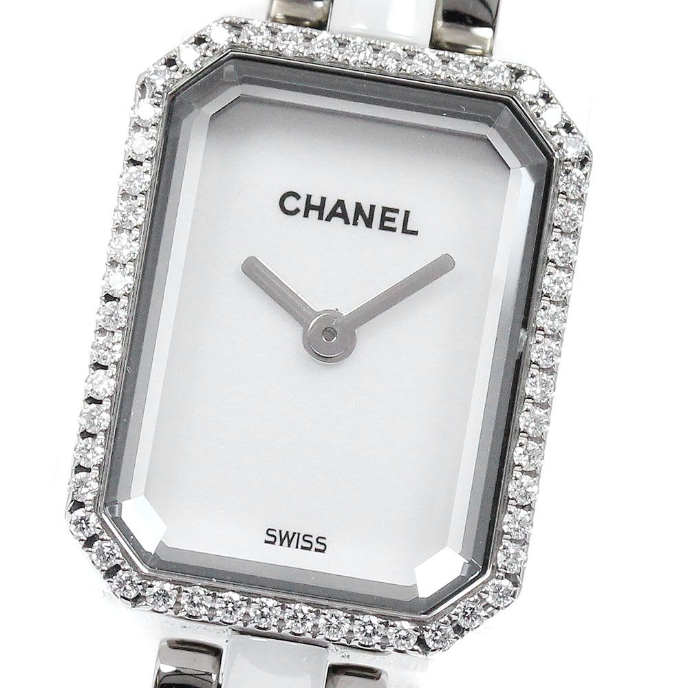 シャネル CHANEL H2132 プルミエール ダイヤベゼル クォーツ レディース_885047