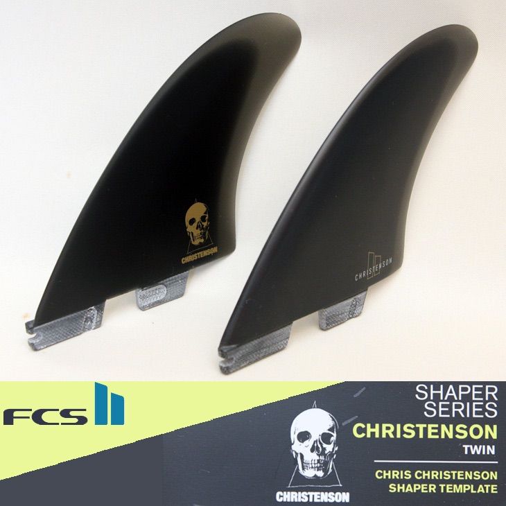 FCS Christenson クリステンソン ツインフィン 73n0196-fin-christensontwin1-