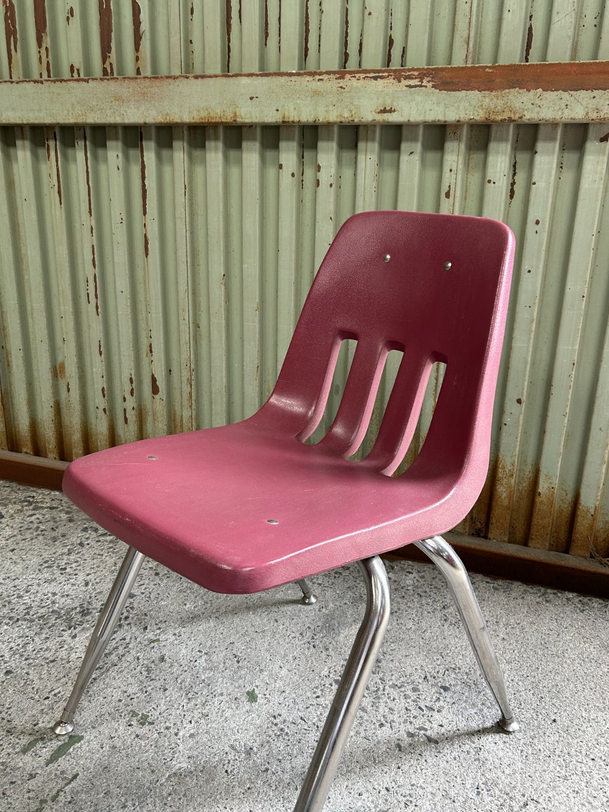 USA直入荷】VIRCO 9000シリーズ Vintage スクールチェア USED