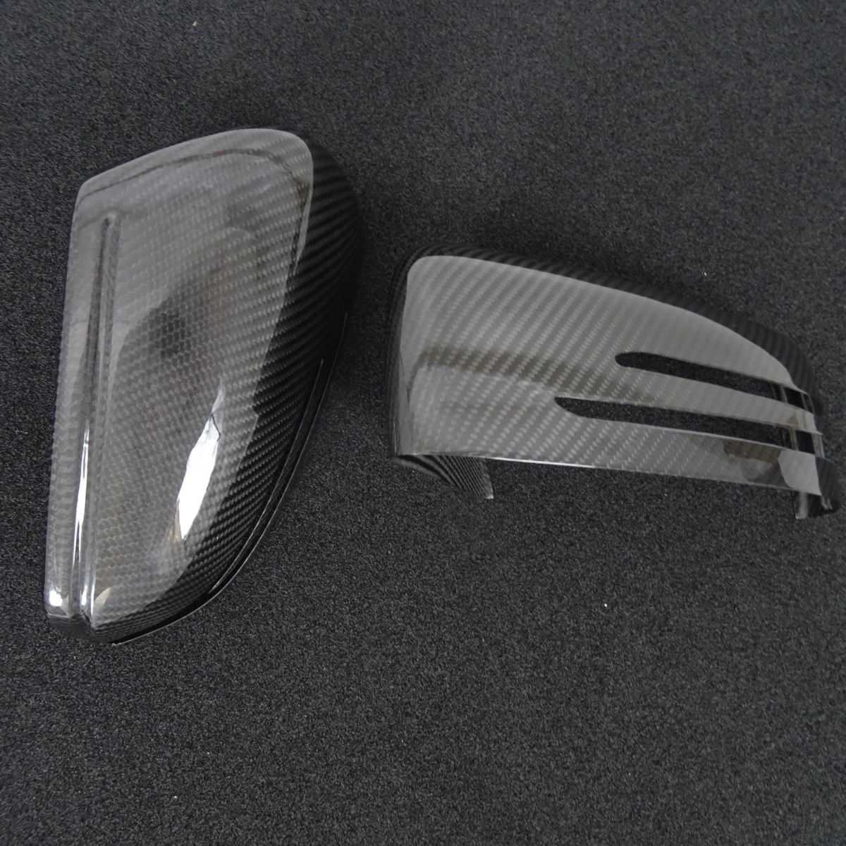 高品質♪ 淵までしっかり♪ メルセデス ベンツ リアル ドライ カーボン ドアミラー カバー R172 SLK200 SLK350 SLK55 SLKクラス 高品質♪ 淵までしっかり♪ ベンツ カーボン ドアミラー カバー Ｗ212