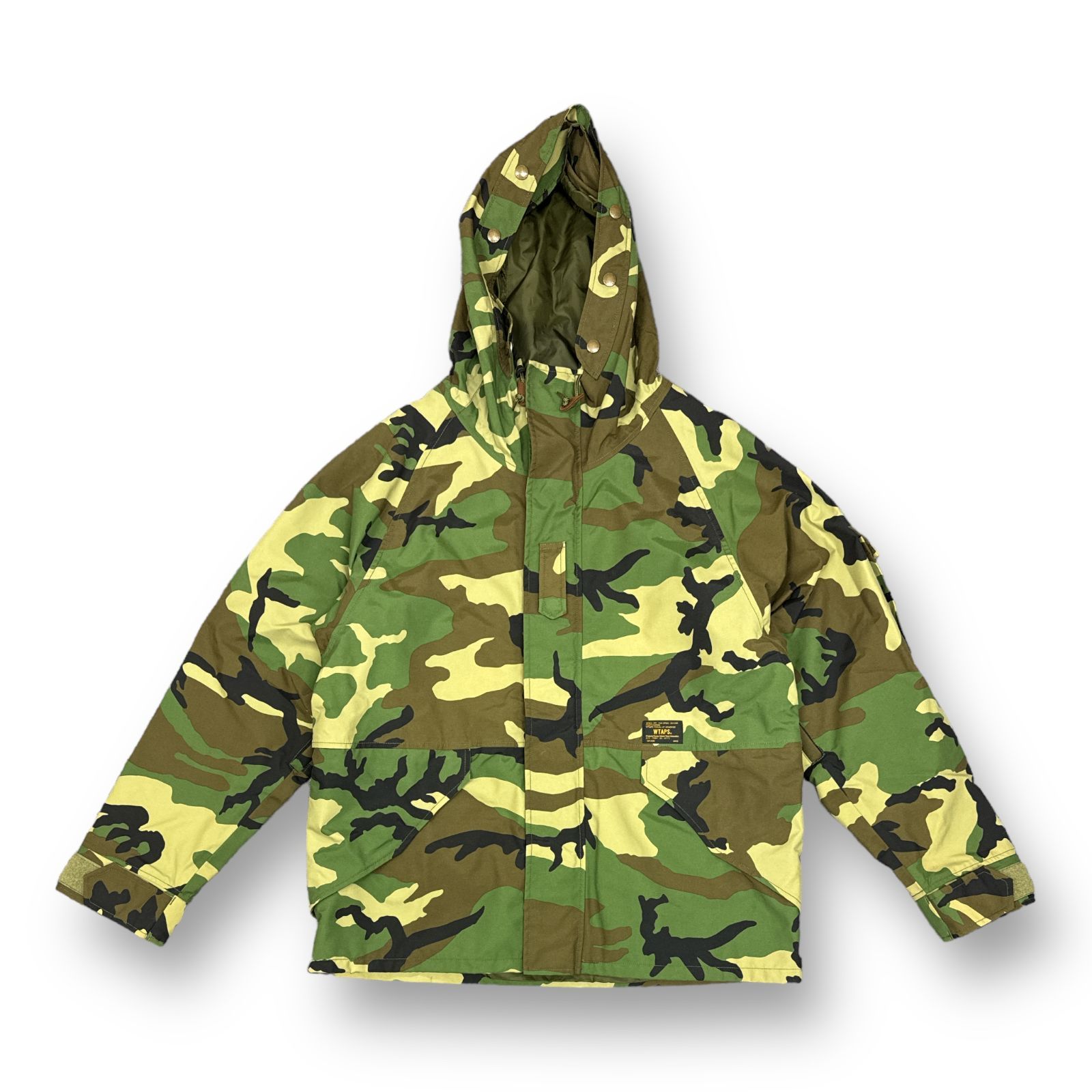WTAPS ダブルタップス パーカー 緑 02(M位) 3304124D0083 WTAPS 15AW EX31 SNEAK COLLECTION NYLON TAFFETA TETRATEX