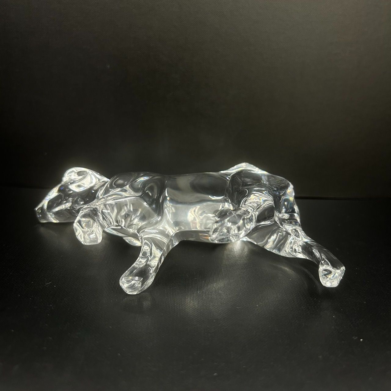美品】Baccarat バカラ 干支 干支シリーズ 牛 丑 置物 ガラス