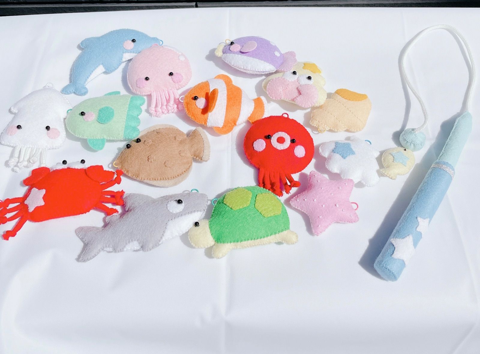 100 品質 新品 未使用 お魚釣り フェルト 釣り遊び ハンドメイド クラフト 布製品 Urologydurban Co Za Urologydurban Co Za