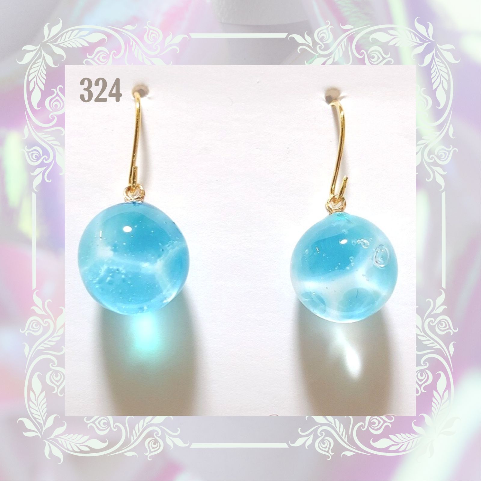 MITOMIN 球体デザイン ピアス
