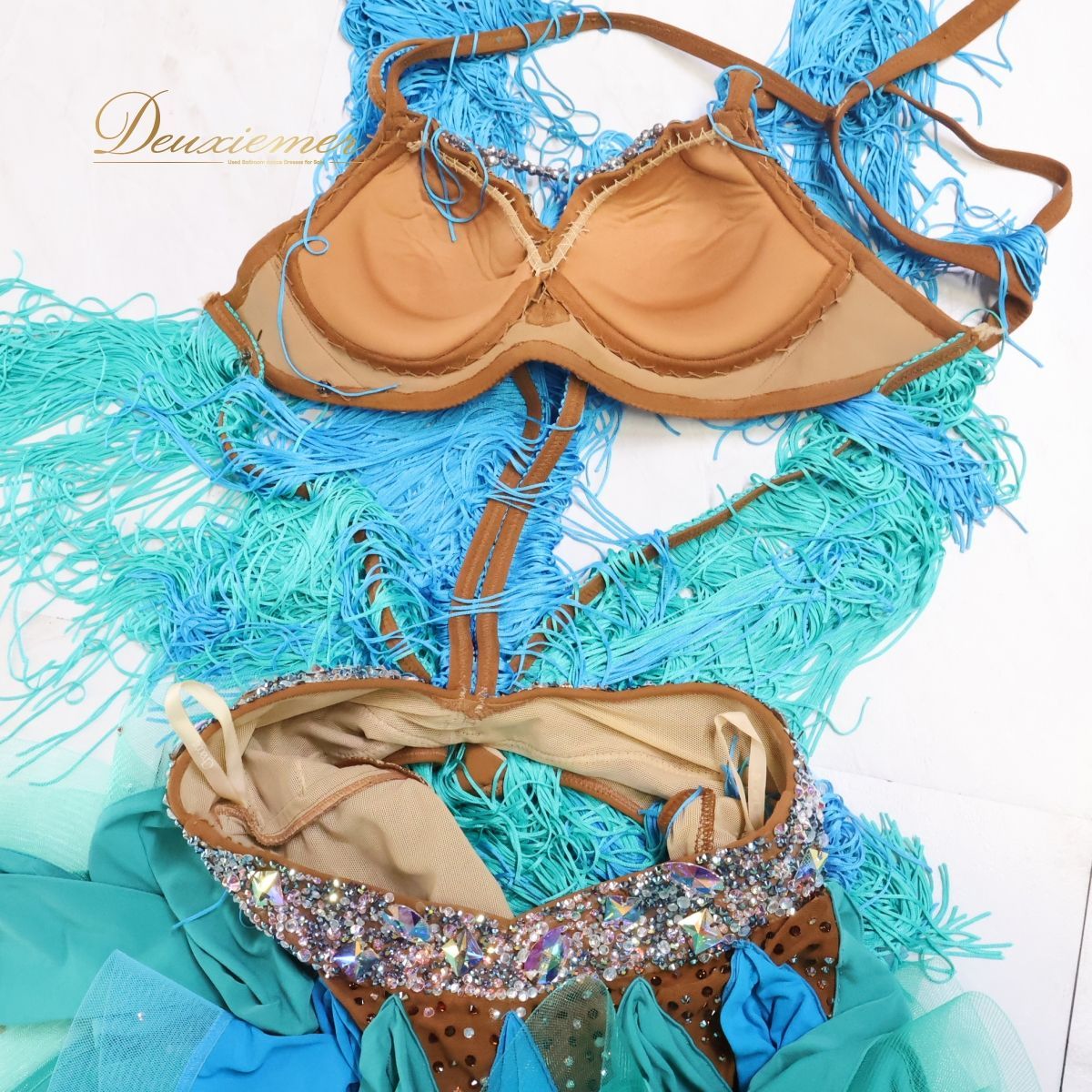 Chacott 美品! 水色 社交ダンスドレス Chacott 美品! 水色 社交ダンスドレス 社交ダンス新作