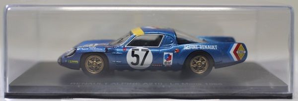 新品 アシェット 1/43 ル・マン 24時間 レース カーコレクション ルノー・アルピーヌ　A210　1968 240001021565