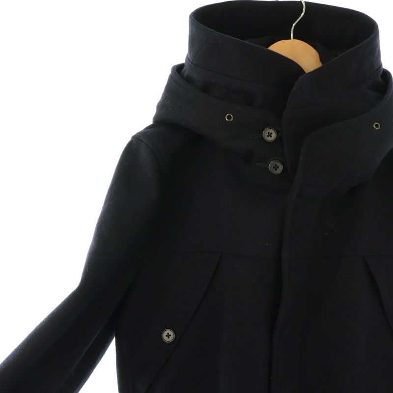 KATHARINE HAMNET LONDON フーディコート ウール M キャサリンハムネットロンドン KATHARINE HAMNETT LONDON