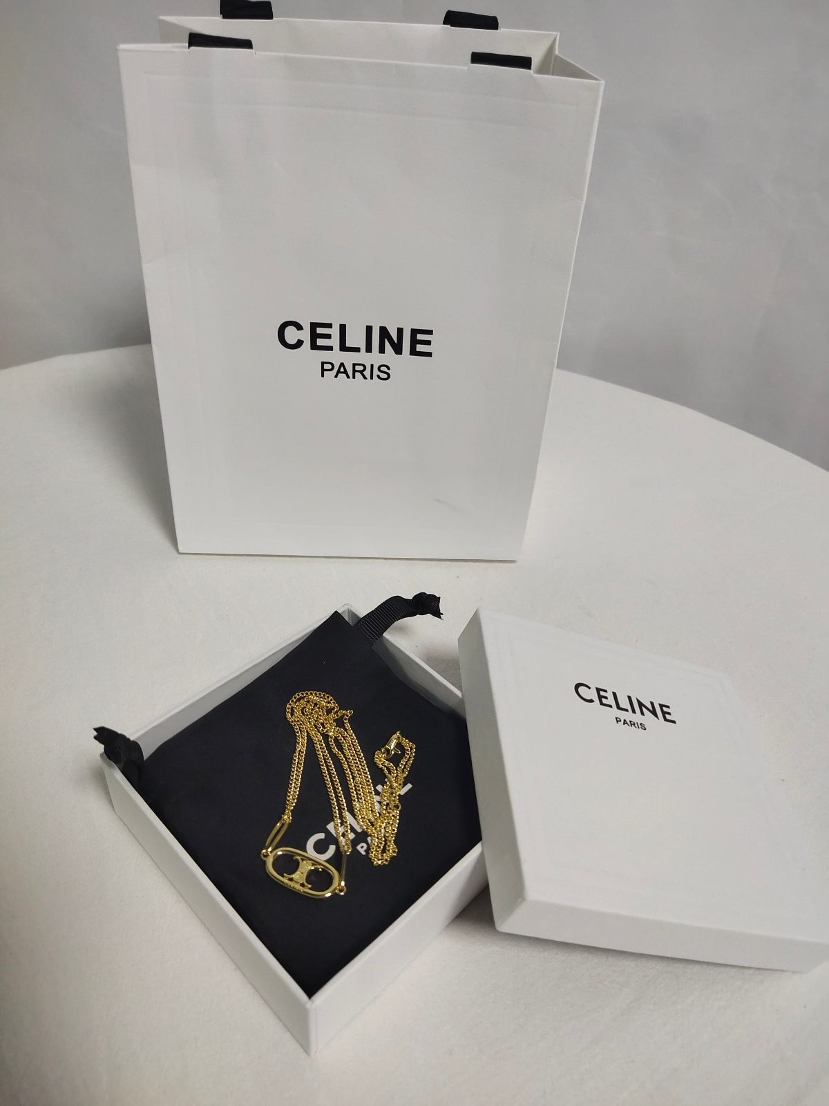 セリーヌ CELINE ネックレス トリオンフ