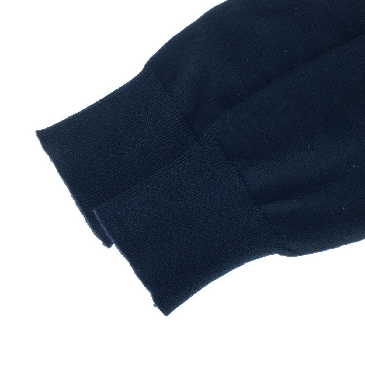 MAISON KITSUNE メゾンキツネ 14AW フォックスパッチニットトップス KWM-1479-B ネイビー XS MAISON KITSUNE' - MAISON KITSUNE メゾンキツネ 14AW フォックス