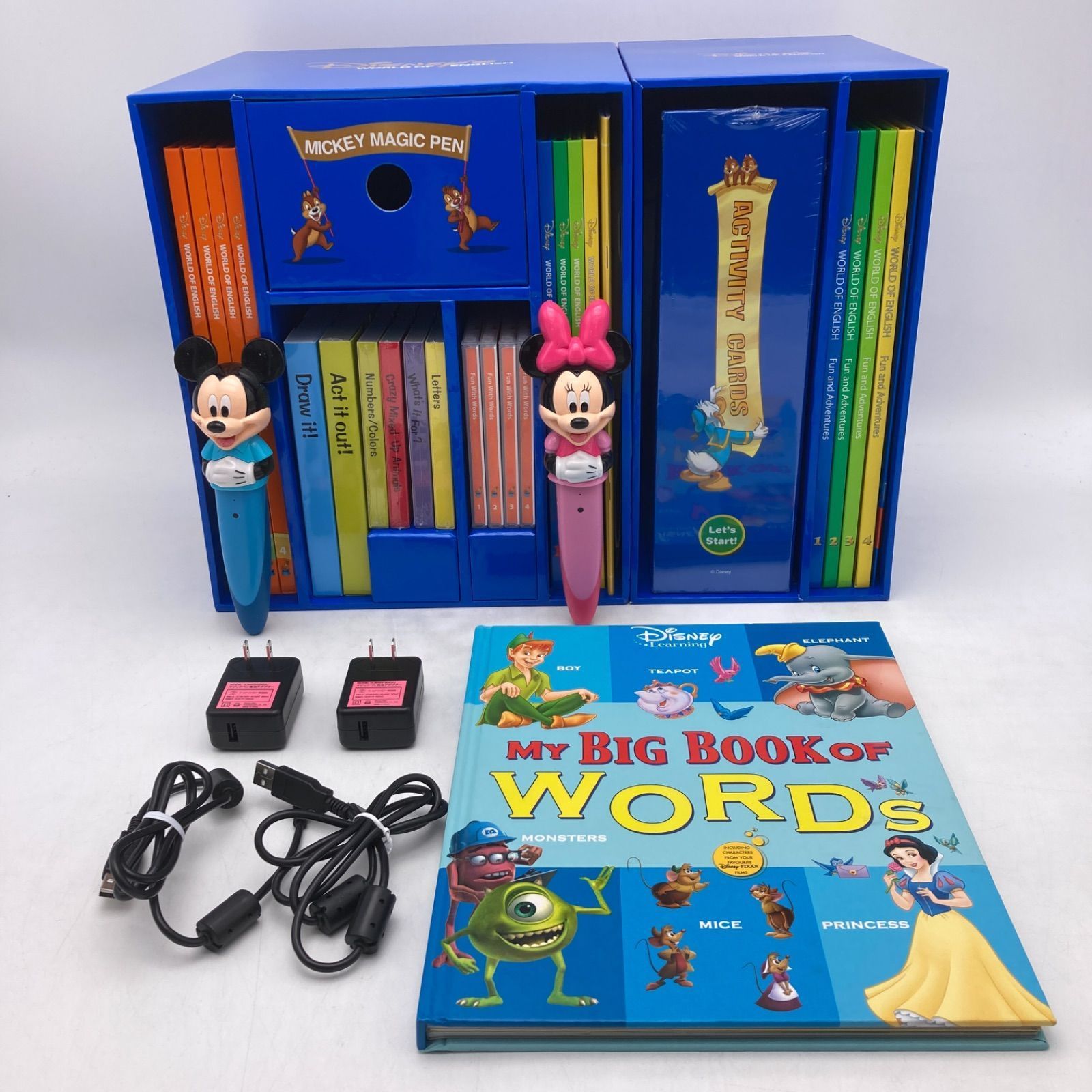 ミッキーマジックペンセット＆アドベンチャー　ディスニー英語システム　502123 ミッキーマジックペンセット＆アドベンチャー ディスニー英語システム