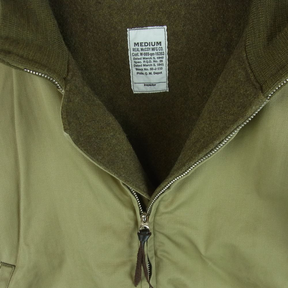 The REAL McCOY'S ザリアルマッコイズ MJ16104 JACKET COMBAT WINTER