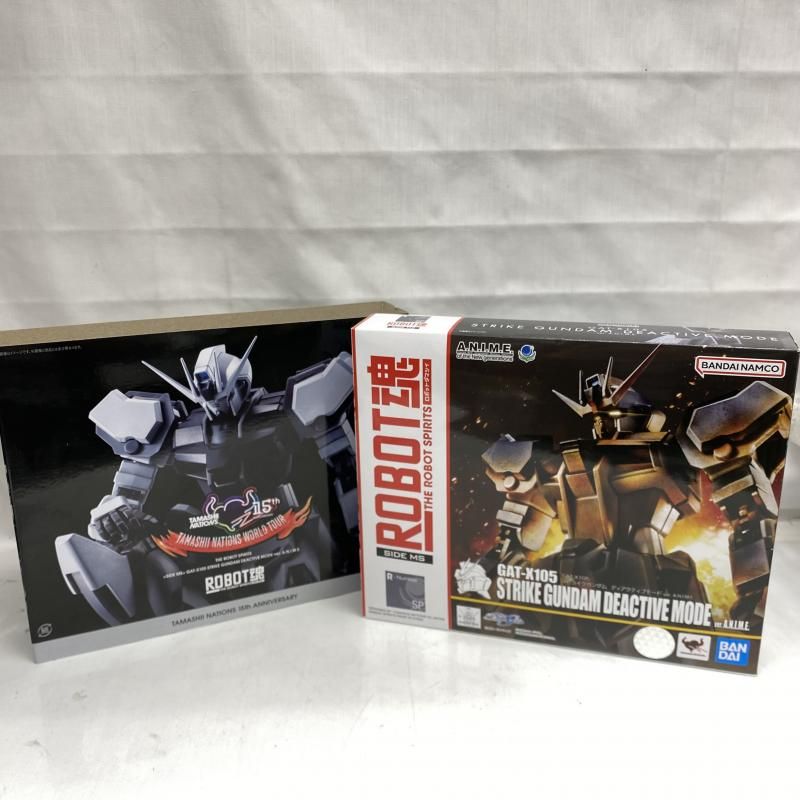 中古】開封)ROBOT魂 GAT-X105 ストライクガンダム ディ