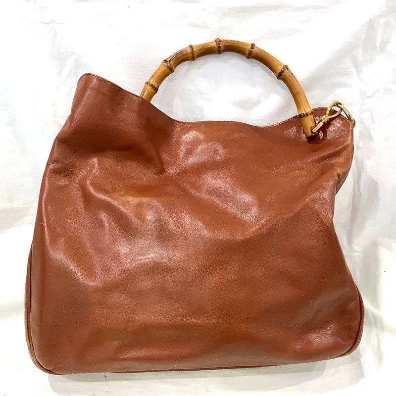 グッチ（GUCCI）バンブー 肩掛け ワンショルダーバッグ 001・1781 