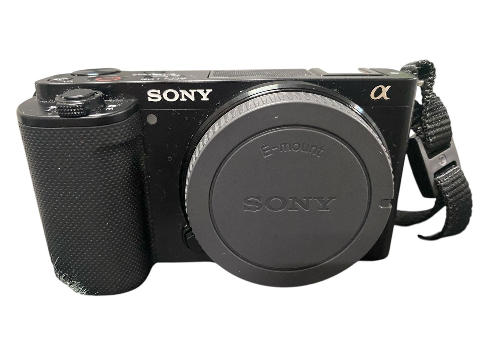 □SONY α ZV-E10 ミラーレス一眼カメラ ボディ 通電確認済み 外箱 