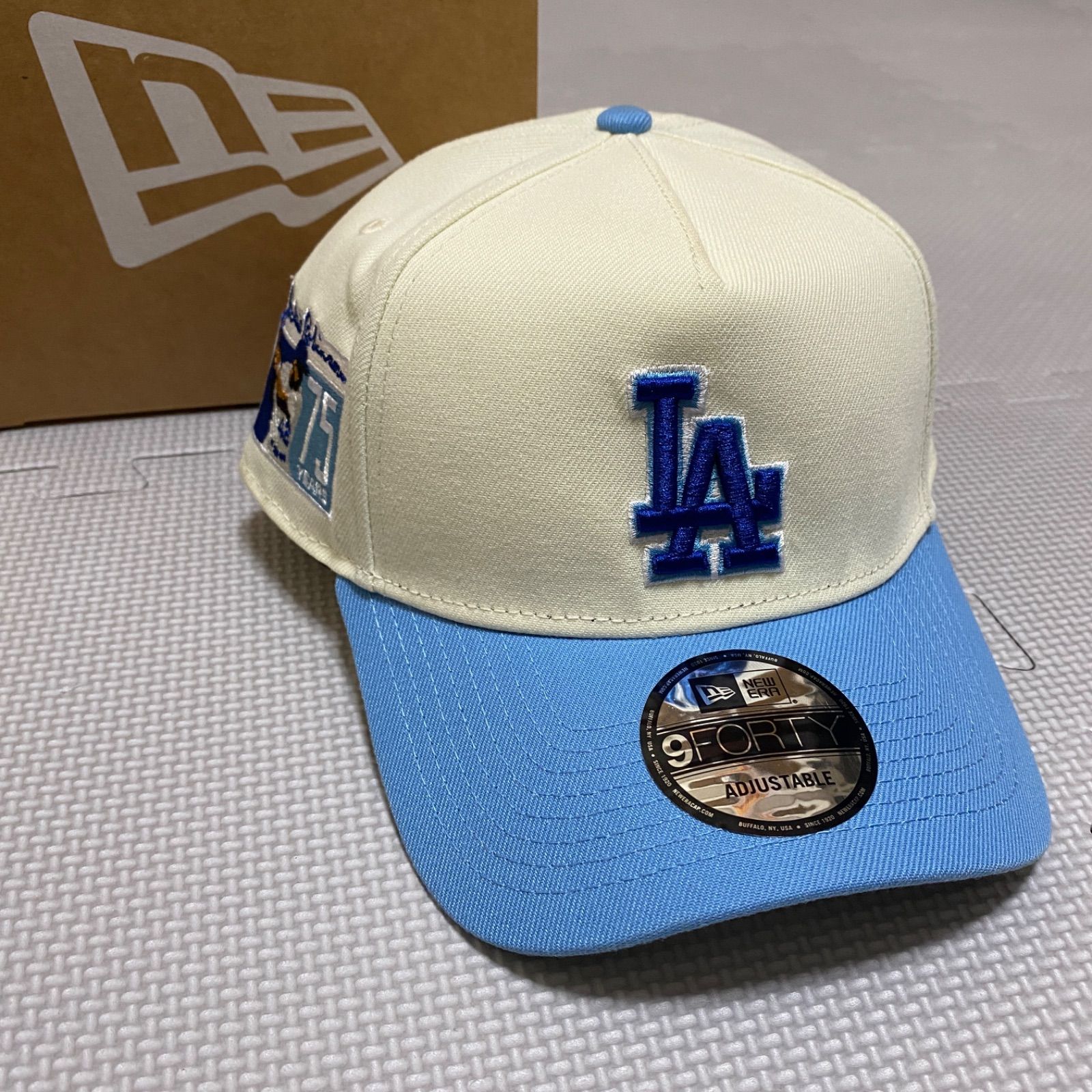 NEWERA　ロサンゼルス　ドジャース　キャップ　ポラーブリーズ　7 3/8 NEWERAロサンゼルスドジャースキャップポラーブリーズ7 3/8