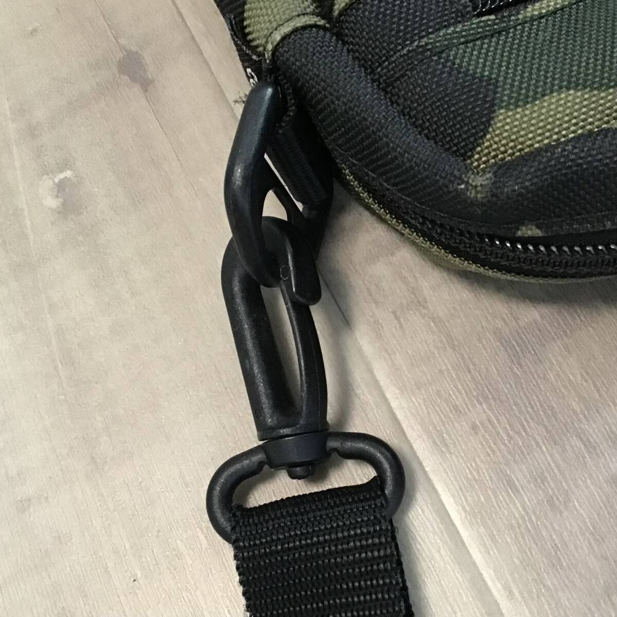 BAPE × Cordura ショルダーバッグ 1st camo green a bathing ape 